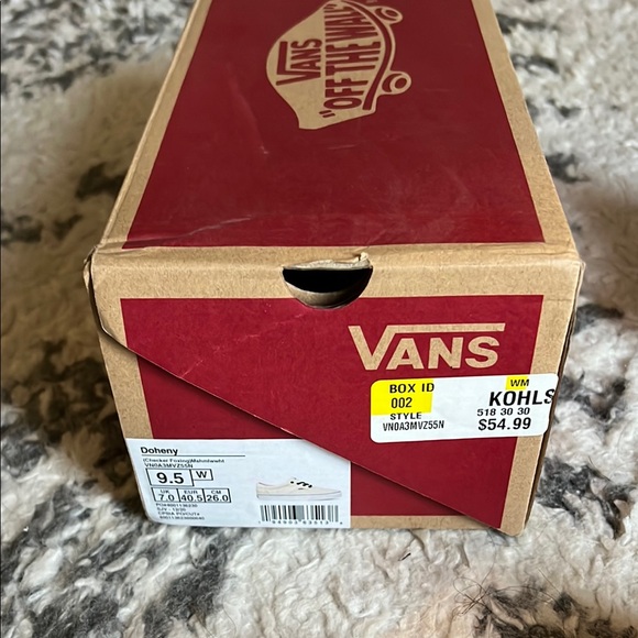 Vans new in box - Picture 1 of 4